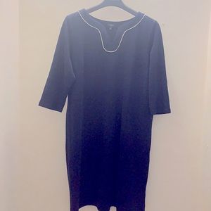 Talbots blue dress